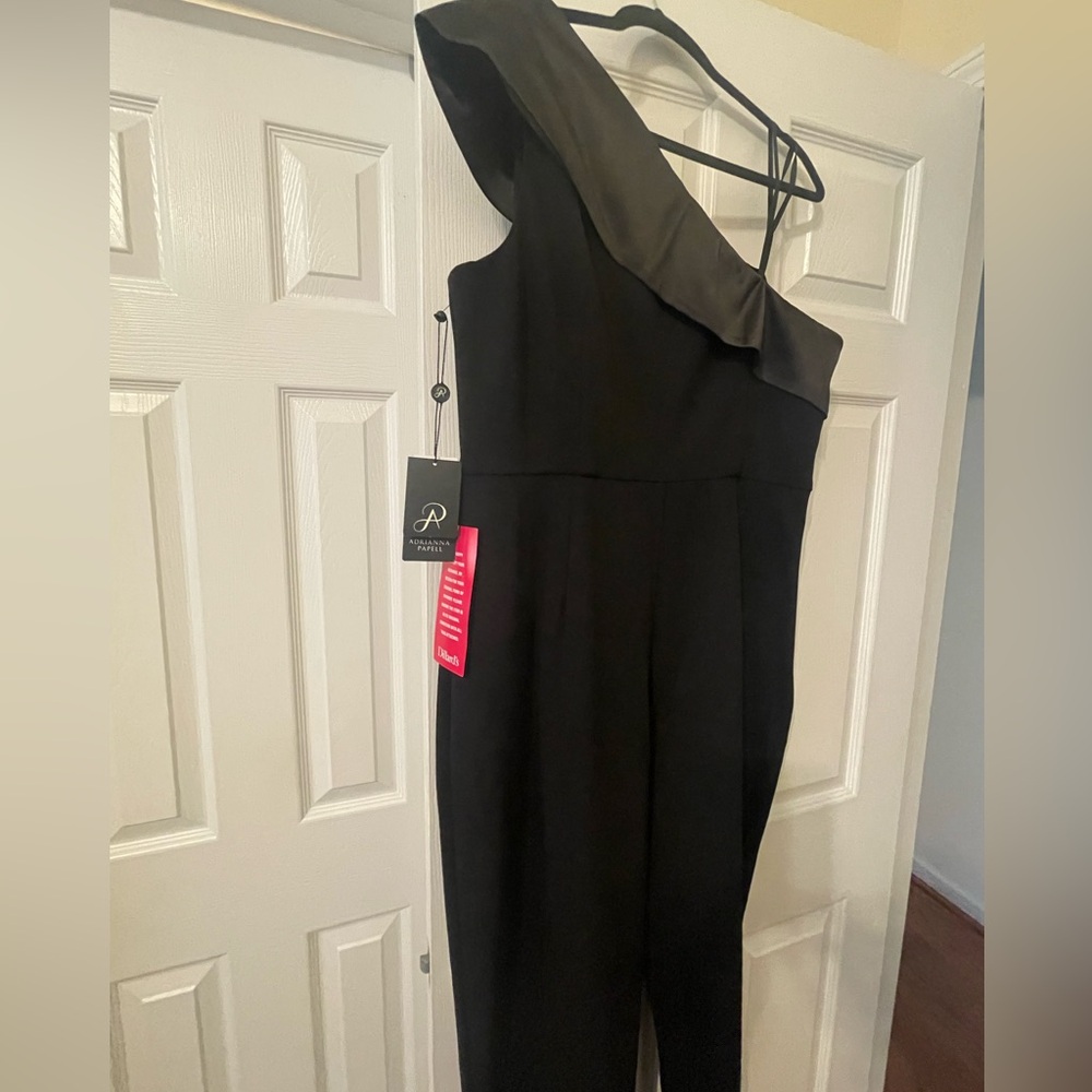 Knit Crepe One Shldr Jumpsuit NEW
